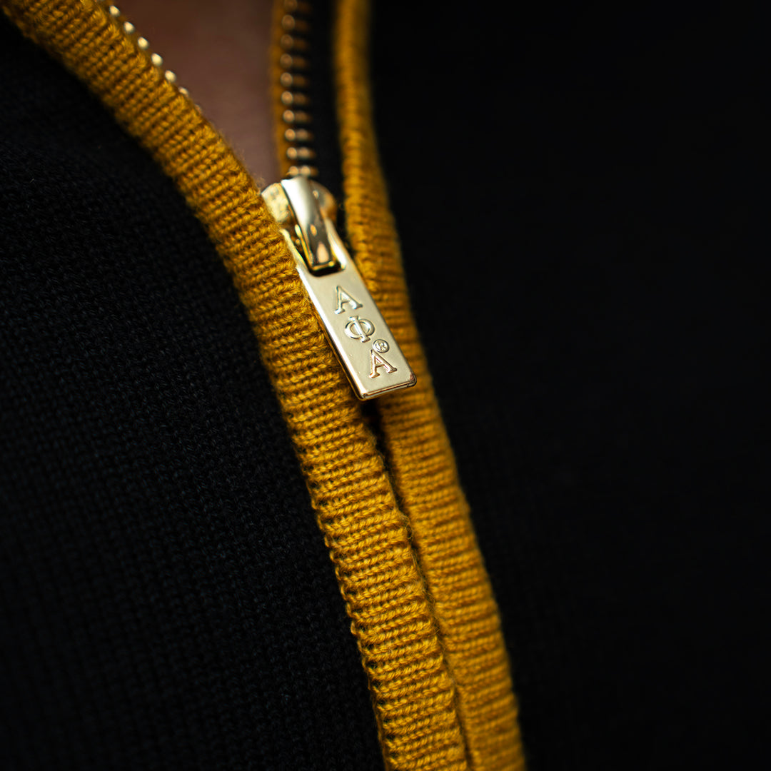 AΦA Signature Plated Quarter Zip