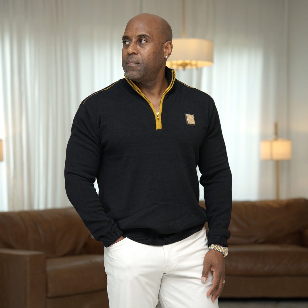 AΦA Signature Plated Quarter Zip