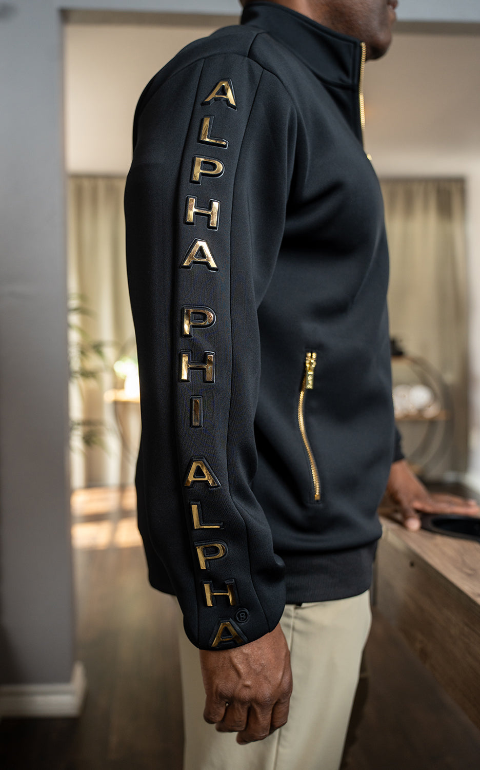 AΦA Foil Embossed Track Jacket