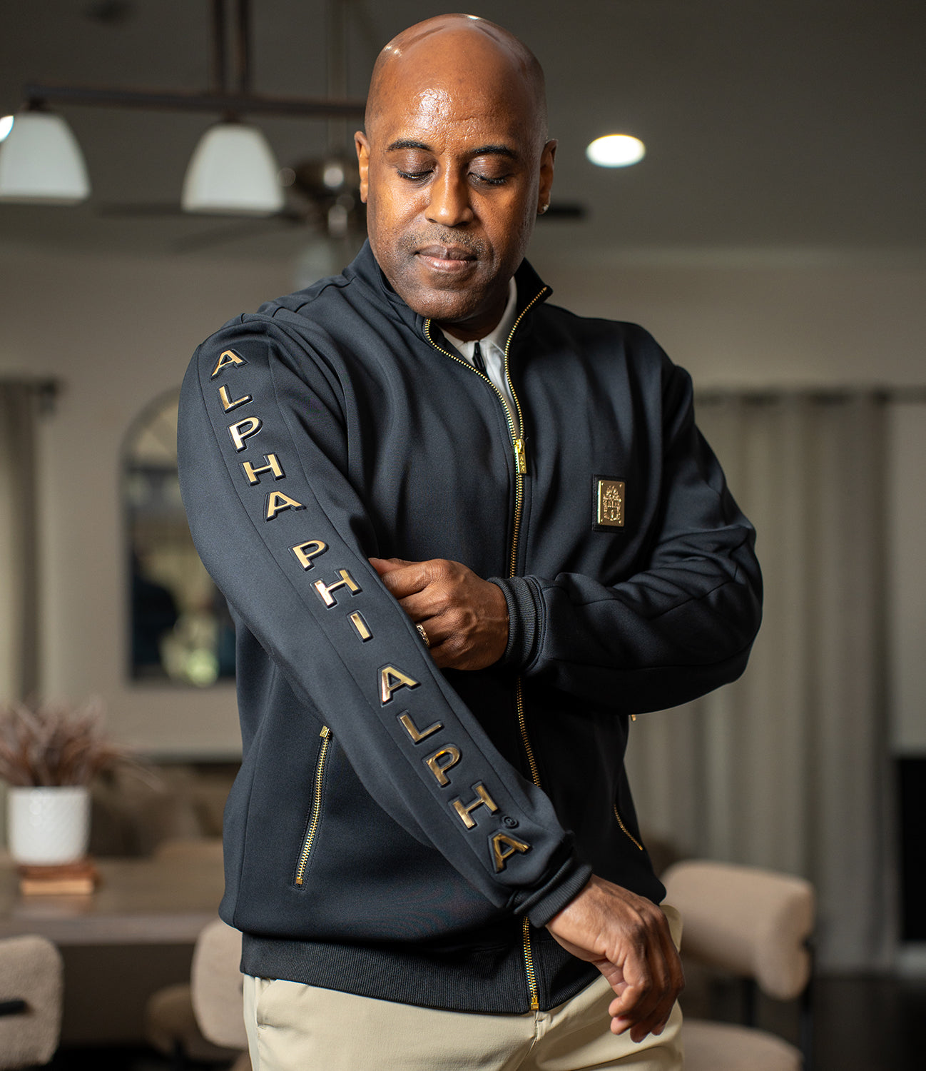 AΦA Foil Embossed Track Jacket – Shop1906